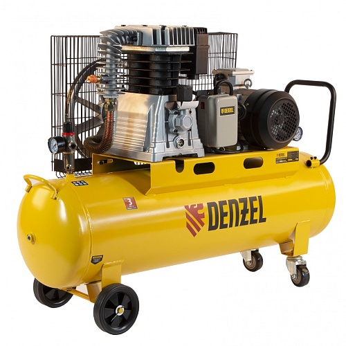 Компрессор "DENZEL BCI4000-T/100 4 KBT100 л 690л/мин